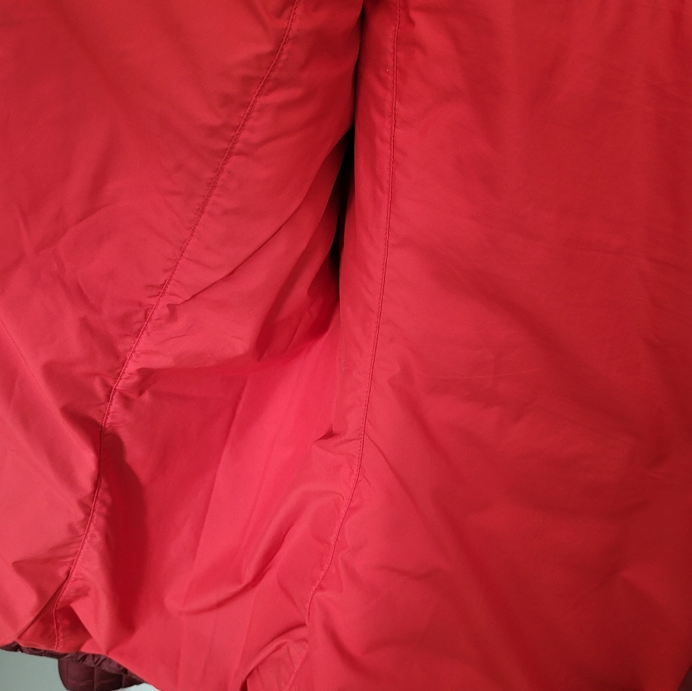 Patagonia Women Radalie Jacket  Zip Insulated Maroon Red Quilted Puffer Large - Picture 8 of 12
